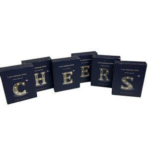 Delicore‎ LED Marquee Light Letters "CHEERS" Party Decor White